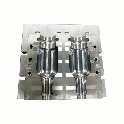 China Steel S50C Plastic Blow Mould PET Material Plastic Bottle Mould 200ml for sale