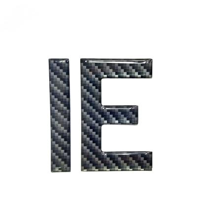 Κίνα UK charles wright font standard size epoxy letter sticker black gel letter sticker printing for acrylic letter plate decoration προς πώληση