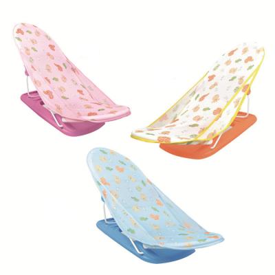 China High Quality Washable/Portable Baby Portable Foldable Cartoon Safety Chair Non-slip Baby Bath Chair for sale