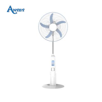 China AC/DC 18inch AC/DC kennede Industrial Home Electric Backup Stand Rechargeable Remote Control Fan for sale