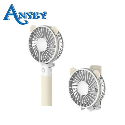 China Small cool 3 inch modern electric rechargeable handy desktop fan with usb 5v for sale