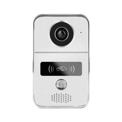 China New 2022 Duplex Maintenance Tuya WiFi POE Smart Doorbell with RFID Card Motion Alarm, Duplex Outdoor Intercom with Amazon Echo and Google Home for sale