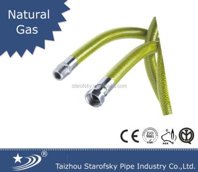 China CE 14800 Stainless Steel 304/316L Metal Gas /LPG Hose/Pipeline/Tube With PVC Coating for sale