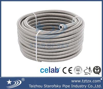 China Corrugated Flexible Water And Gas Stainless Steel Hose In Roll For Water TZX-E0001 for sale