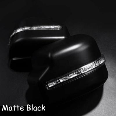 China Mirror Cover With Turn Signal Light OVOVS Side Wing Mirror Cover Shell Car Rear View Mirror Cover With Turn Signal Light For Suzuki Jimny JB74 JB64 for sale