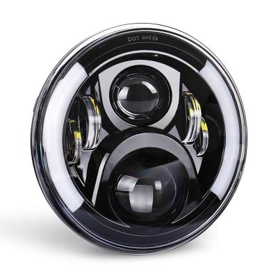 China For Honda OVOVS Focos Led Para Automobiles Driving Lamp Car Motorcycle Accessories 7 Inch Led Headlight for sale