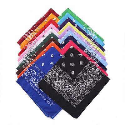 China Promotional Gift Stylish High Quality Cotton Custom Printed Bandana for sale