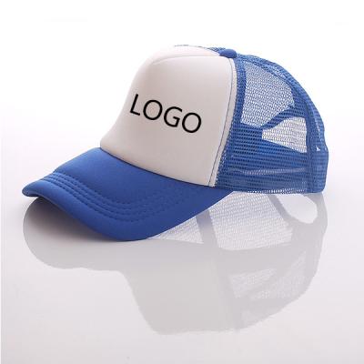 China breathable & Custom Embroidery Yiwu Qunliang Mesh Trucker Cap Professional Custom Grid Trucker Hat Wholesale Waterproof Trucker Cap for sale