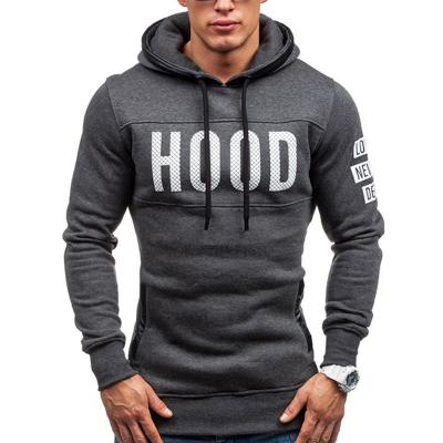 China Anti-wrinkle factory direct sales custom hooded new men's pullover printed sweatshirt for sale