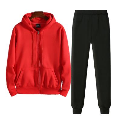 China Cheapest Fashion Factory Price All-match Breathable Casual Zipper Hooded Sweater Coat Suit for sale