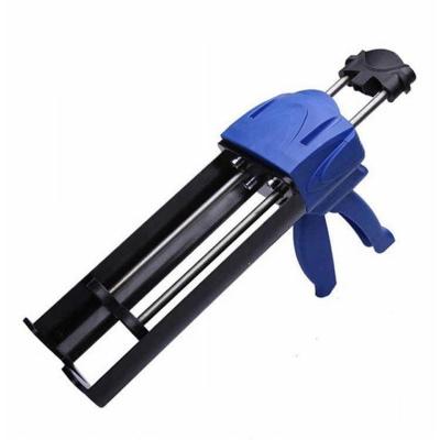 China Construction Site Intertool 400ml 1:1 Dual Cartridge Caulking Gun Manual Dual Caulking Cordless Caulking Gun for sale