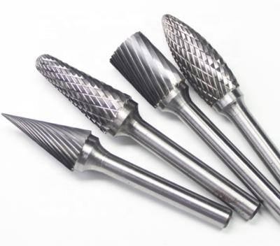 China Easy Operation Form N Inverted Tapered Carbide Burrs for sale