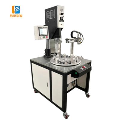 China Factory 20khz 2000W Ultrasonic Welding Rotary Machine Welding Multiple Sticks At One Time for sale