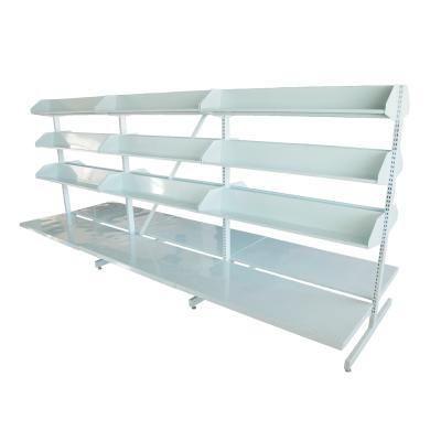 China New Factory Price Single Sided Supermarket Mall Multilevel Store Shows Iron Fruit Vegetable Retail Display Rack for sale