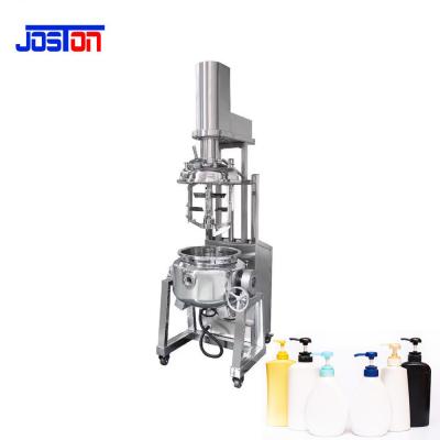 China 20L 50L Vacuum Emulsifying Homogenizer Mixer Small Cream Lotion For Laboratory Te koop