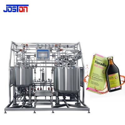 China Stainless Steel Sugar Syrup Dissolving Mixing Tank For Glucose Production Preparation Te koop