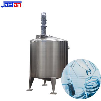 China Preparation Liquid Storage Mixing Tank Steam Heating Solution For Purified Water Te koop