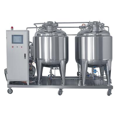 China GMP Juice Processing Machine Stainless Steel CIP Schoonmakend Systeem Te koop