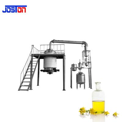 China Steam Essential Oil Extraction Machine 10000L Distill For Natural Flower Plant Te koop