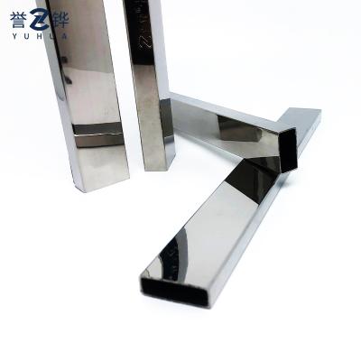 China Handrail Heavy Pipe Welded Rectangular Wall Tube Stainless Steel Industrial Tube 316 for sale