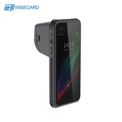 China Wisecard 830 industrial pda wireless android rugged handheld device handheld computer thermal data printer for sale