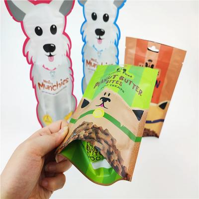 China Recyclable Stand Up Bag Custom Matte Pet Food Bag Food Packaging Pouch Package Bags for sale