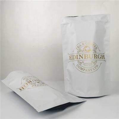 China Recyclable Eco Friendly Packaging Laminated Package/Pack Food Tea Coffee Plastic Packaging Foil Bag With Valve Okta Bags for sale