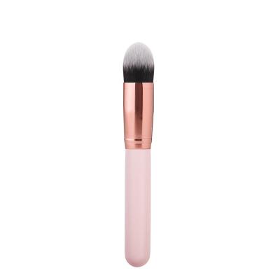 China Luxury Customized Private Label Vegan Professional Single Makeup Brush Synthetic hair Low MOQ brush set for sale