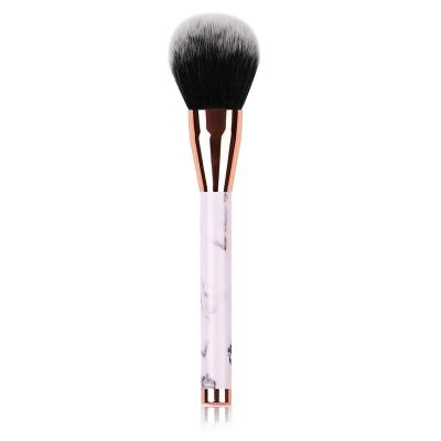 China Powder Brush Marble Makeup Brush Single Makeup Flat Foundation Powder Blush Contour Make Up Brush for sale