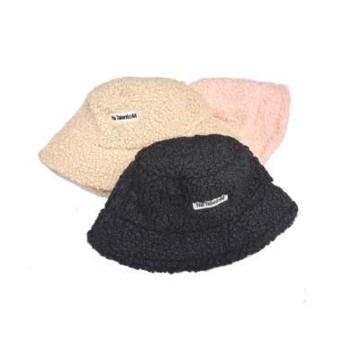 China Warm outdoor leisure look like warm lambswool winter hats and comfortable bucket hat also to accept customization fishernan bucket hat for sale