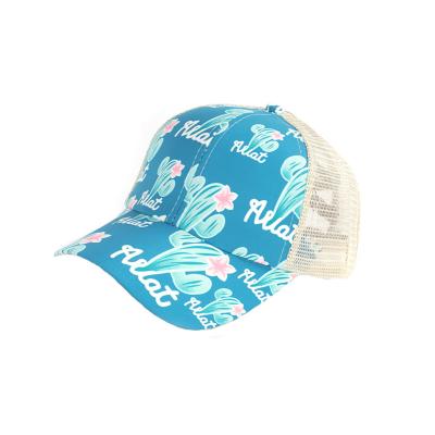 China JOINT Sports Outdoor Sunshade Hat Printed Baseball Hats For Women for sale