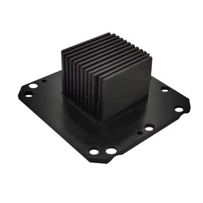 China Heatsink Customized High Density Copper Skived Fin CPU Cooler GPU Heatsink for sale