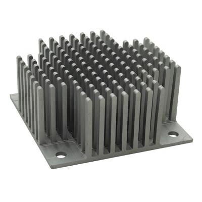 China High Power LED Aluminum Lamp Heatsink Radiator Pin Fin Heat Cold Forging Aluminum Sink Customized for sale