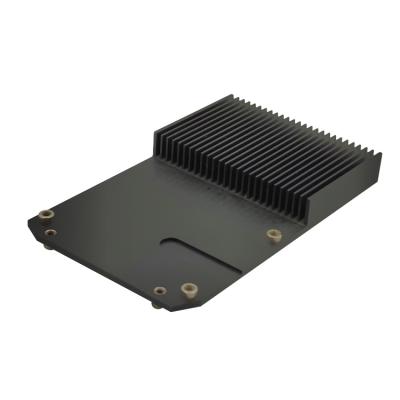 China Aluminum Skived Heatsink Manufacturing Fin Radiator For 600W LED Factory Light Heatsink for sale