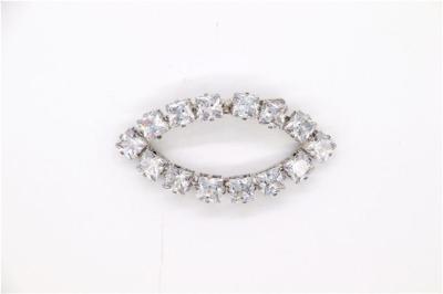 China Fashion Style Rhinestone Shoe Clips 115mm*105mm For Lady Sandal for sale