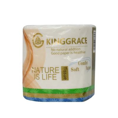 China Kinggrace Toilet Paper Factory Outlet Eco-friendly Strong Comfortable Bamboo Hot Selling Toilet Paper for sale