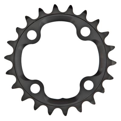 China Aluminum Alloy Bicycle Crank DEORE 44T 22T MTB CHAINRING Bike Accessories BCD64MM for sale