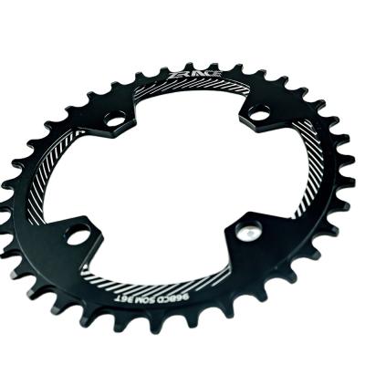 China BMX BCD96 Chain Sprocket, 32T 34T 36T 38T AL7075 CNC Machining, Vickers Hardness 15+, Suitable for Bicycles for sale