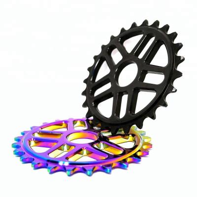 China Aluminum bicycle parts aluminum sprocket is suitable for all kinds of bicycles for sale