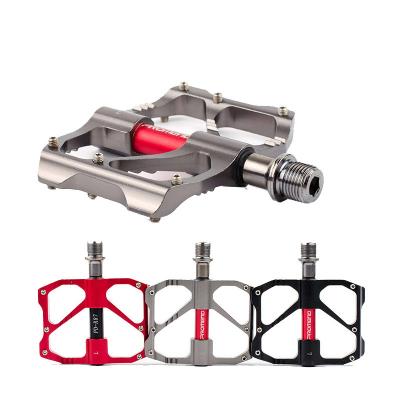 China General Mountain Road Bicycle Pedal Triline Carbon Fiber Axle Bearing Offroad Racing Pedal for sale