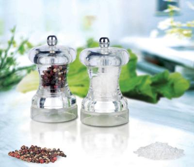 China Mini acrylic pepper grinding mills for sale