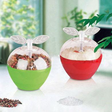 China pepper grinders apple shape for sale