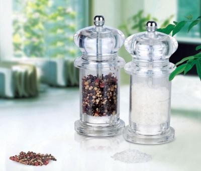 China Handy PMMA salt and pepper Grind for sale