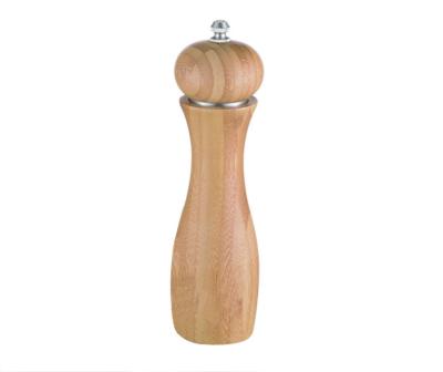 China Bamboo Manual pepper and salt grinders for sale