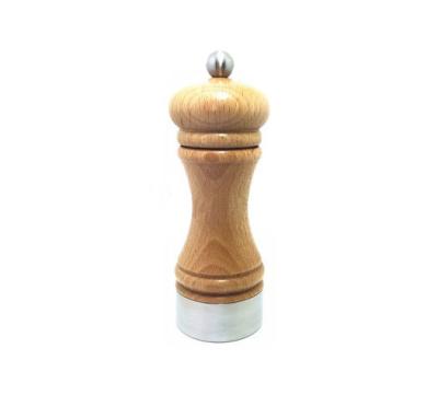 China Beech Wood pepper grinder for sale