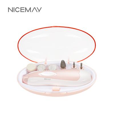 China Finger Baby Electric Manicure New 6 in 1 Baby Care Nail Clipper Kids Electric Safe Nail Trimmer Baby Nail Trimmer Kit for sale