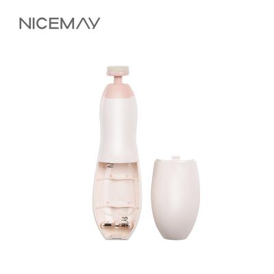 China Nicemay Electric Baby and Mom Finger Nail Trimmer with 6 Grinders For Deffierent Age Nail Trimmer Kit for sale