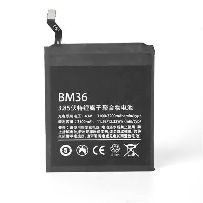 China Mobile Phone 3200mAh BM36 Battery Replacement For Xiaomi MI 5S Mobile Phone for sale