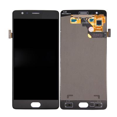 China 3 times QC test before shipping wholesale for oneplus 3T display mobile phone LCDs OLED screen assembly digitizer screen for sale