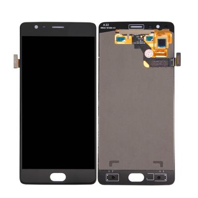 China 3 times QC test before shipping OLED Phone Screen Digitizer Assembly Replacement TFT Panel for OnePlus 3T/3 Display Screen with View for sale